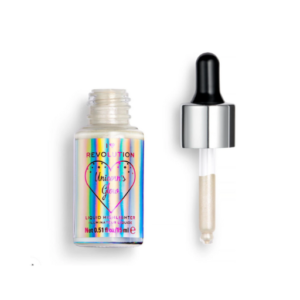 I Love Revolution Unicorn's Glow Liquid Highlighter Illuminator - Glow Enhancing Drops for Radiant Skin