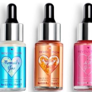 I Love Revolution Unicorn's Glow Liquid Highlighter Illuminator - Glow Enhancing Drops for Radiant Skin