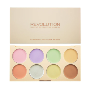 Revolution Beauty Camouflage Corrector Palette - Perfect Concealing for Flawless Skin - 8 Shades