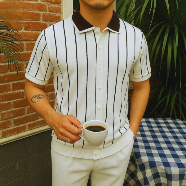 Button-down Golf Shirt