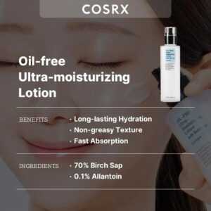 COSRX Oil-Free Ultra Moisturizing Lotion, With Birch Sap, 100ml
