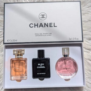 Chanel Eau de Parfum Mini Trio Set – Coco Mademoiselle, Bleu de Chanel & Chanc