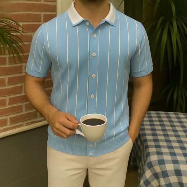 Button-down Golf Shirt - Image 3