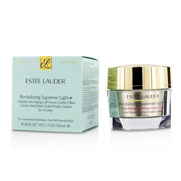 ESTEE LAUDER Revitalizing Supreme Light + Global Anti-Aging Cell Power Creme Oil-Free 50ml - Image 3