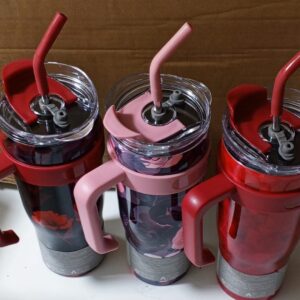 Ameya Double Wall Stainless Steel Tumbler 1180ML silicone with cape
