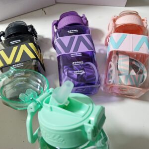 Kids School Water Bottle – 600ml | Leak-Proof, BPA-Free, Lightweight & Durable