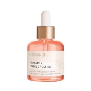 BIOSSANCE Squalane + Vitamin C Rose Oil-30ml